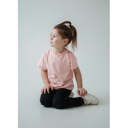 Практична дитяча футболка Рожевий